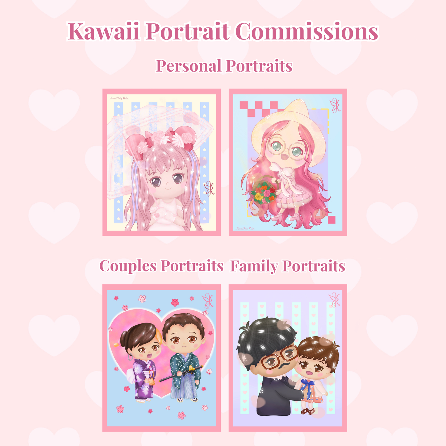 Kawaii Portrait Commissions