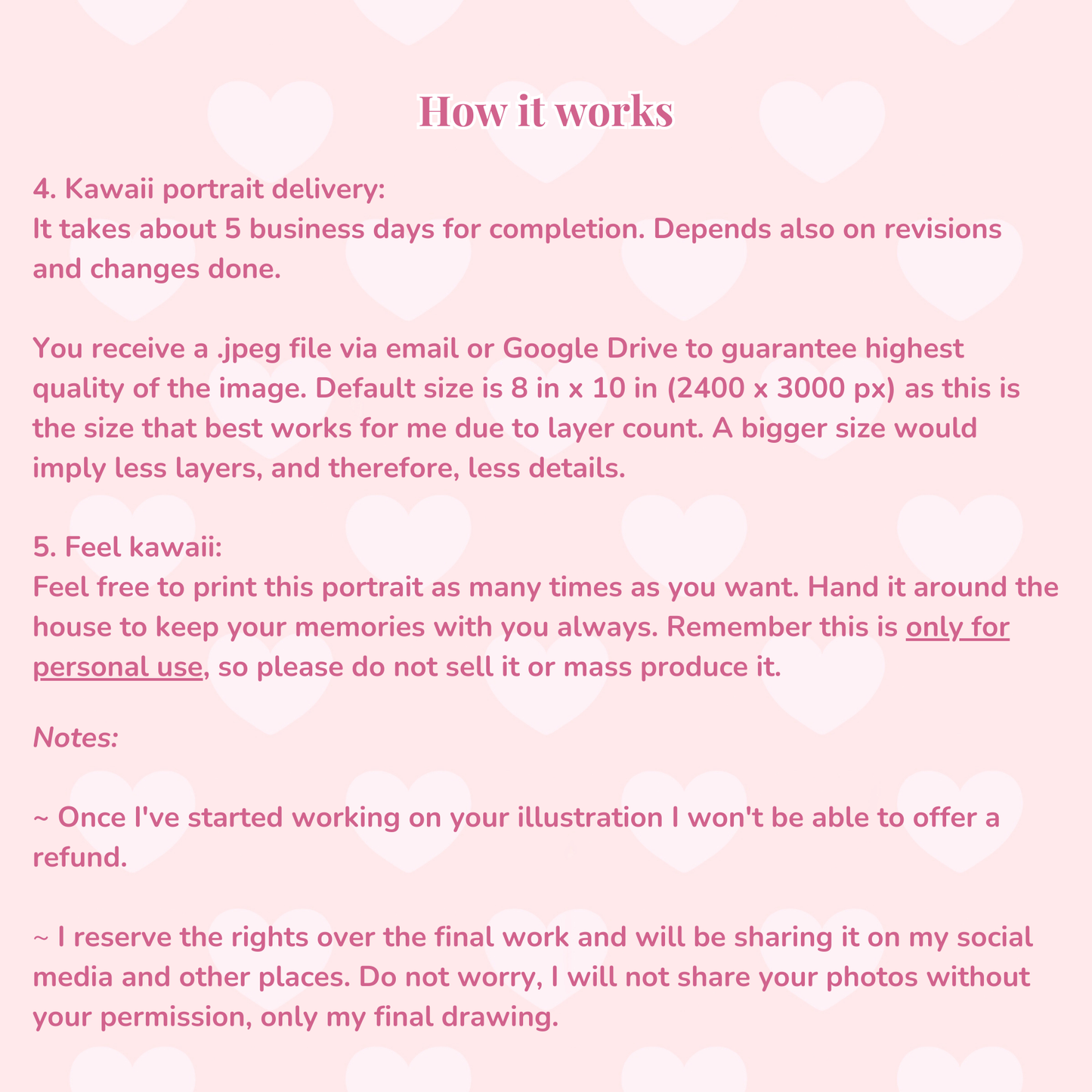 Kawaii Portrait Commissions