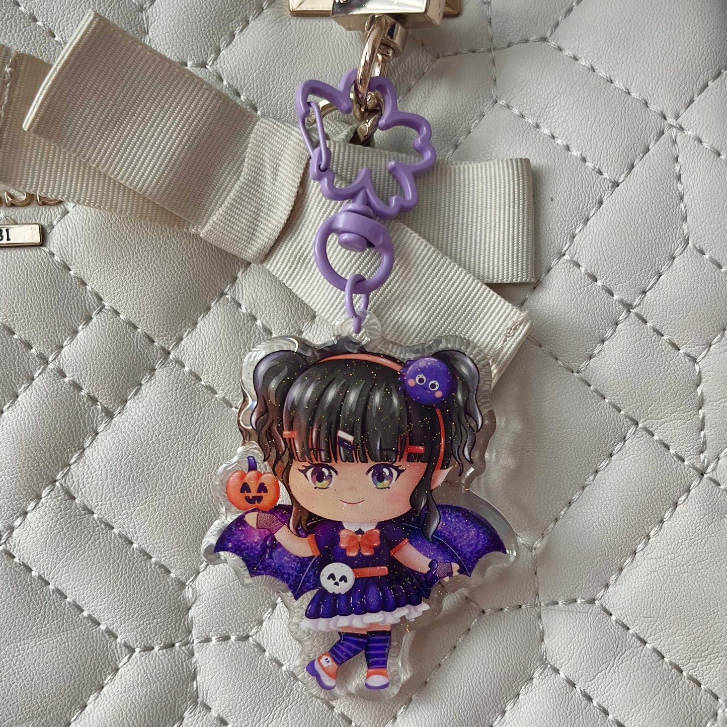 Evalyn The Halloween Fairy Acrylic Keychain