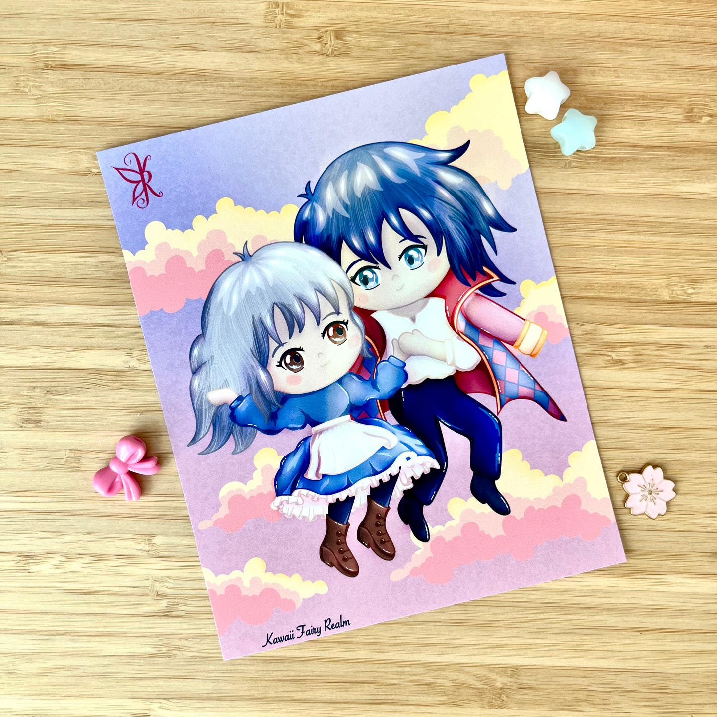 Howl & Sophie Art Print