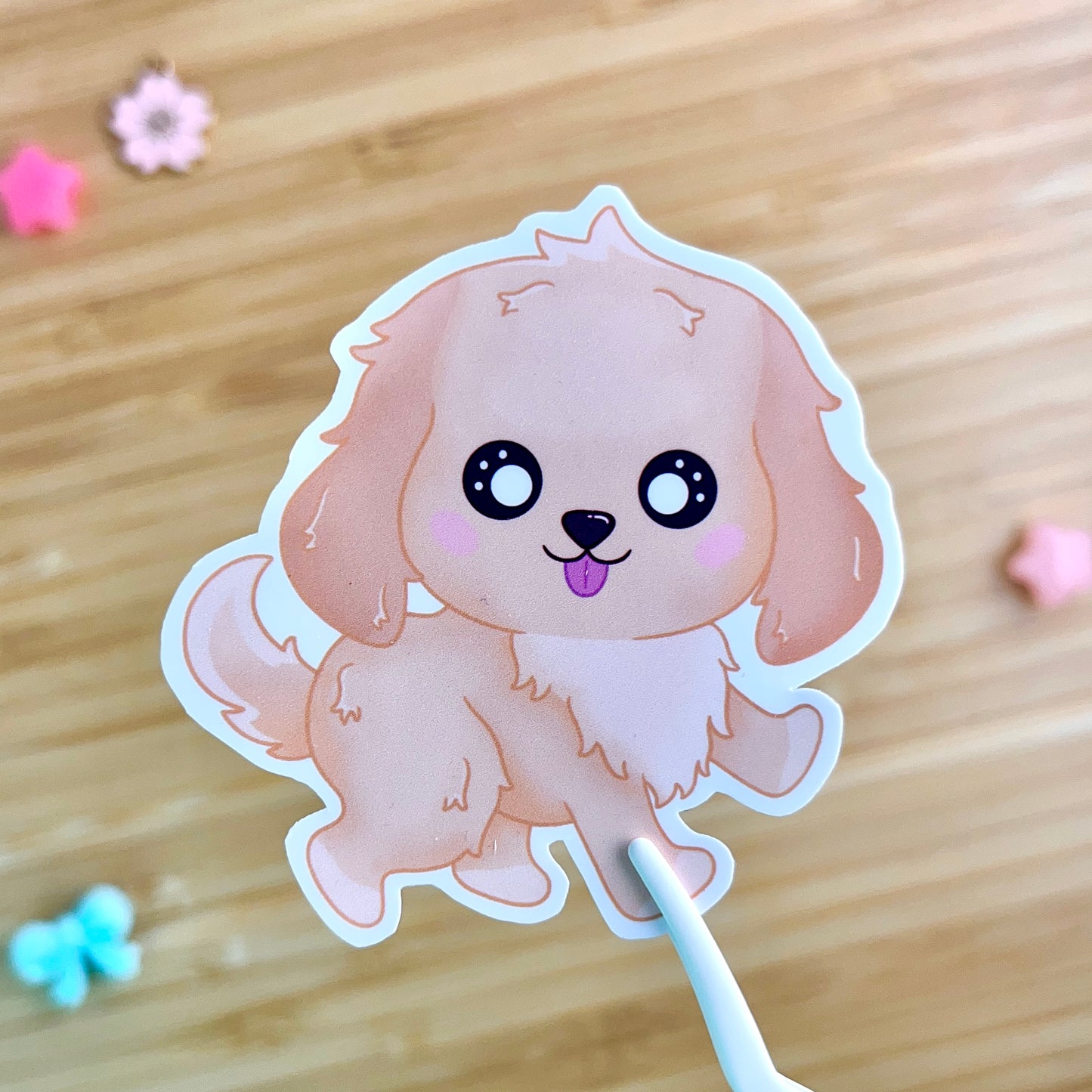 Doggie sticker