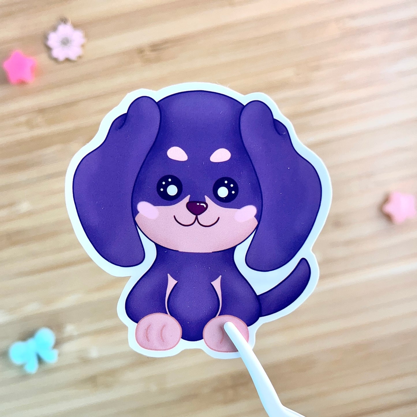 Doggie sticker