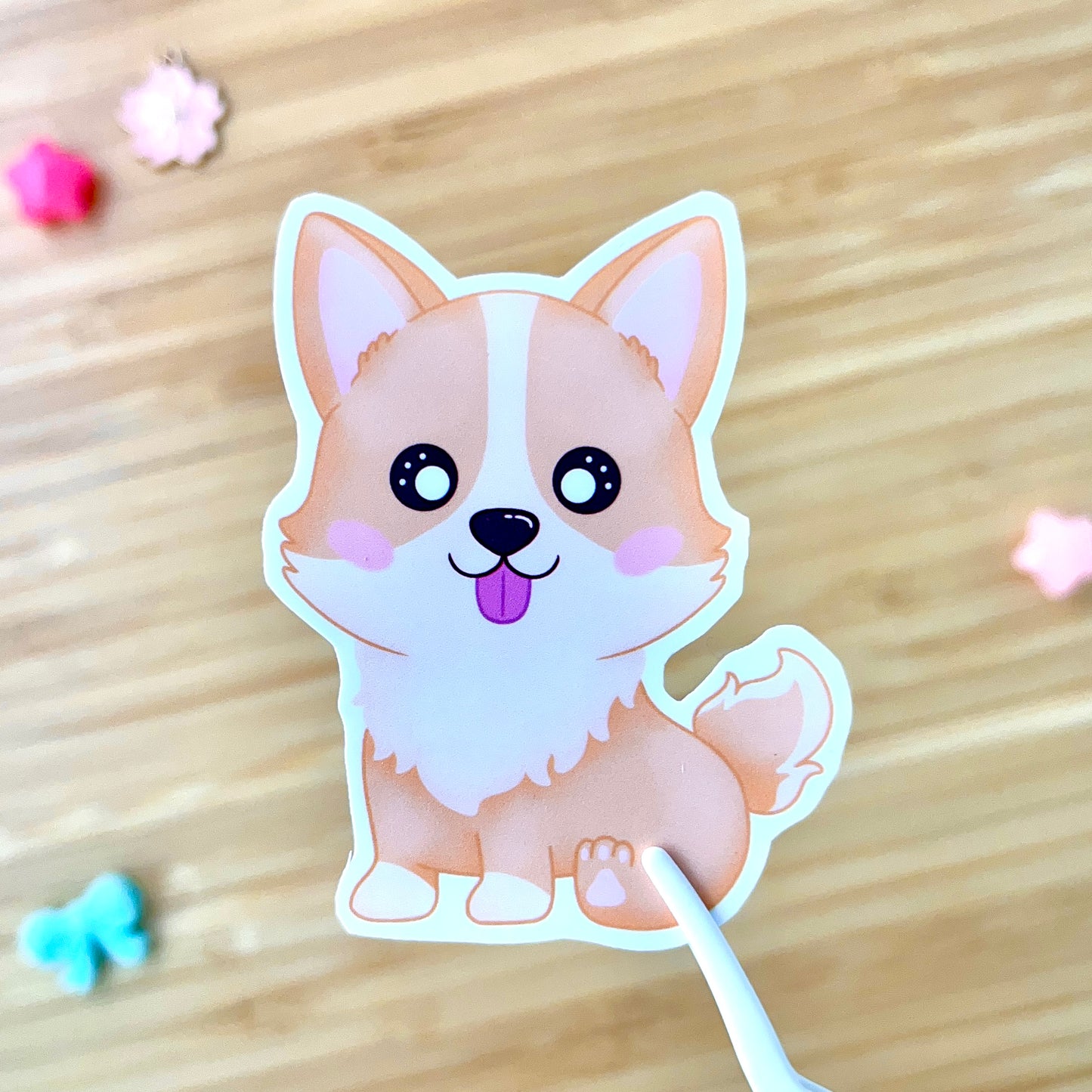 Doggie sticker