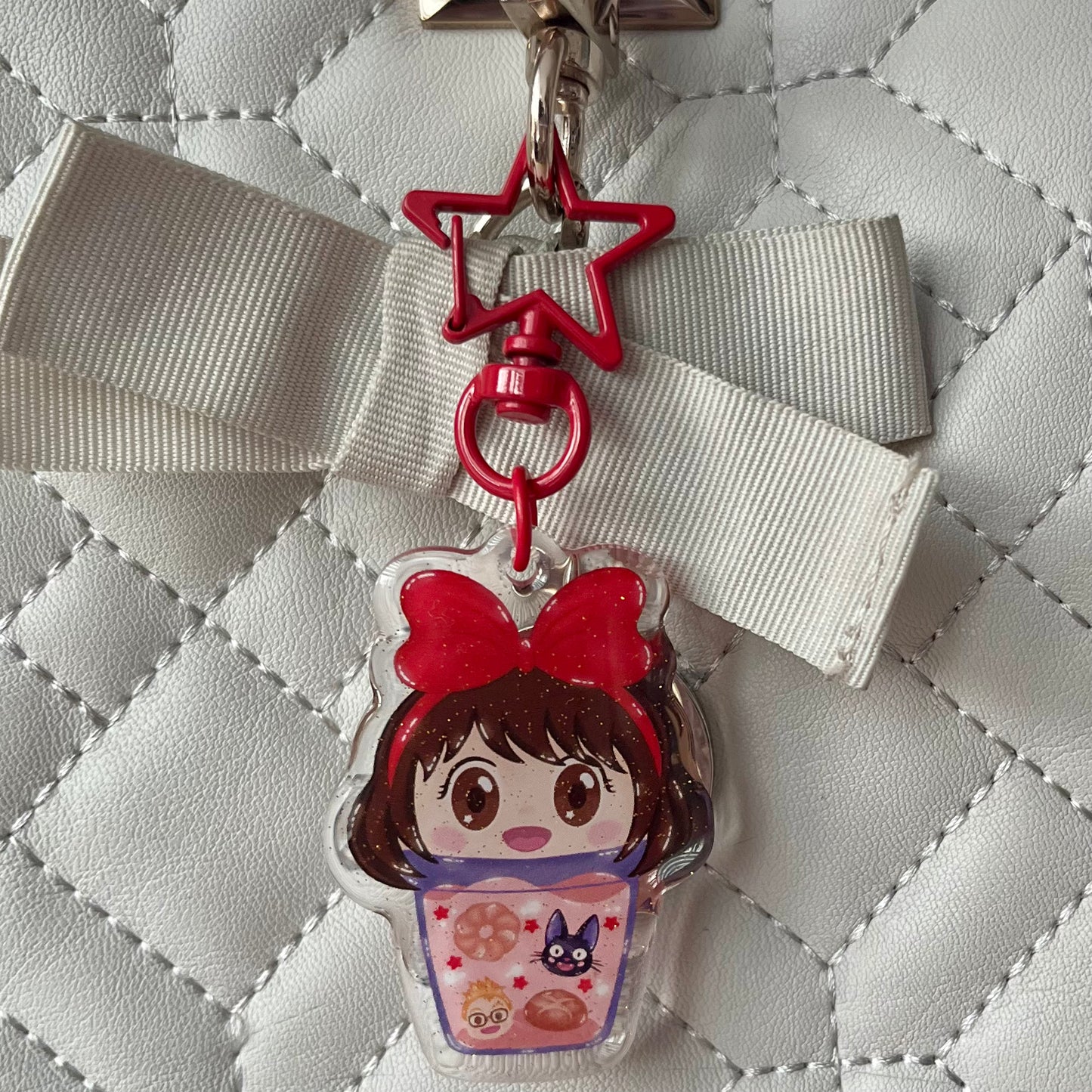 Kiki Bubble Tea Acrylic Keychain