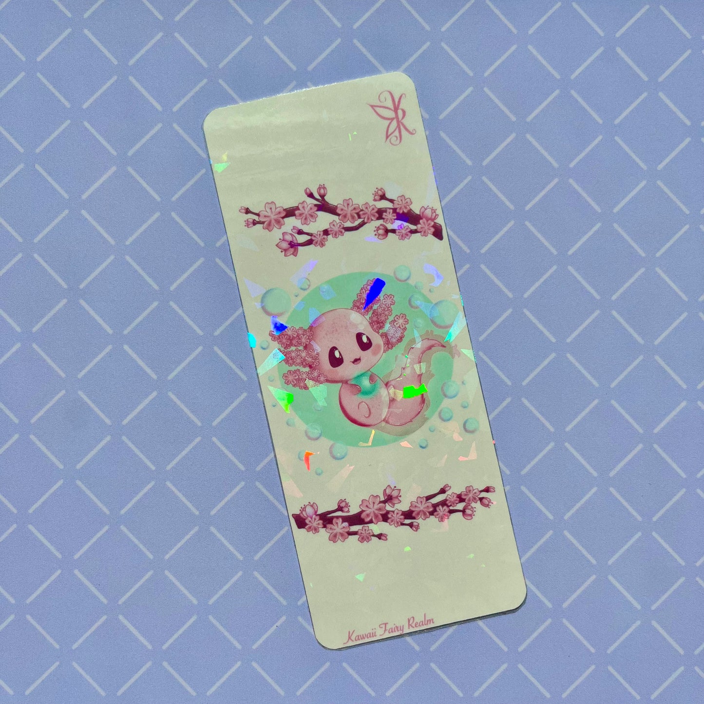 Axolotl Holo Bookmark