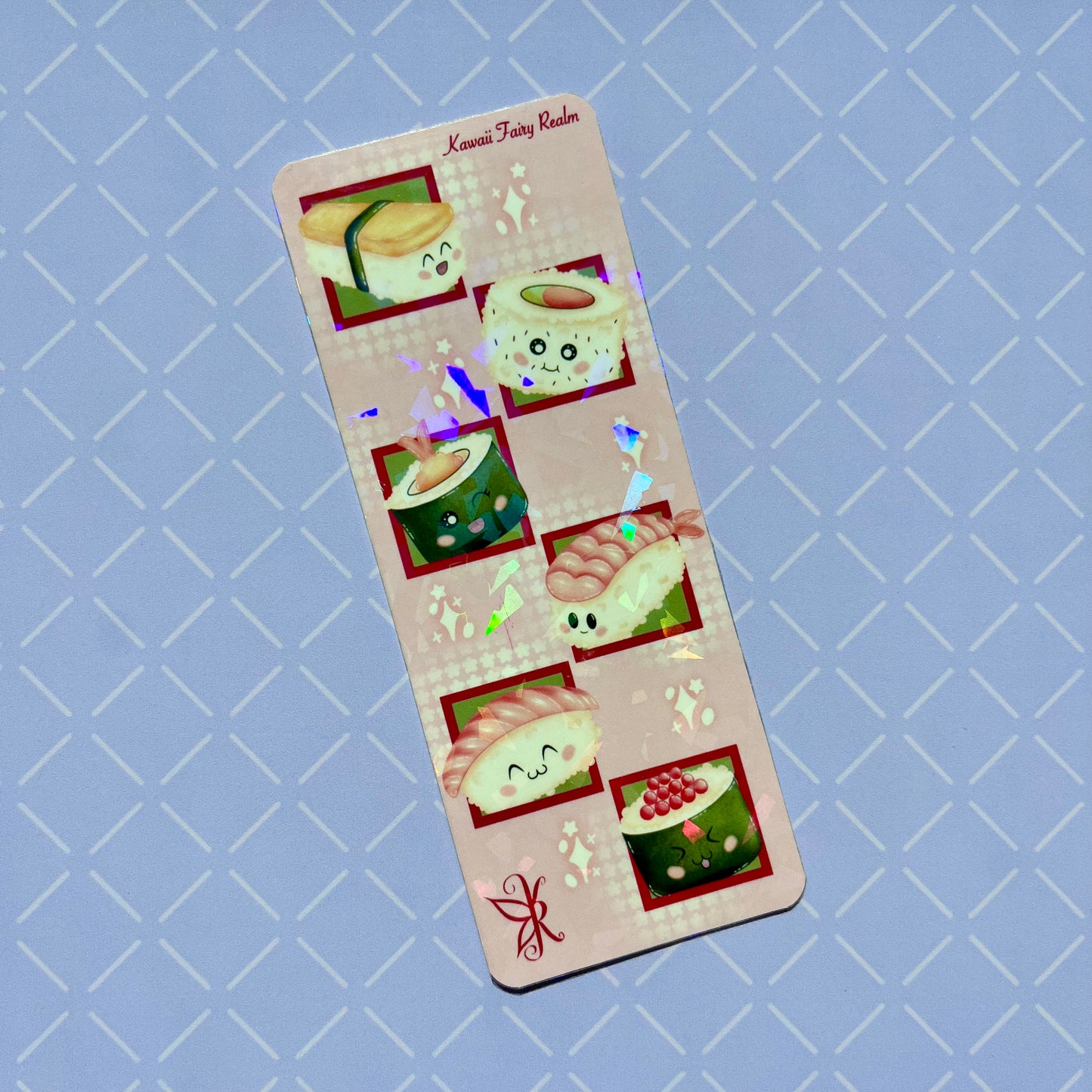 Sushi Holo Bookmark
