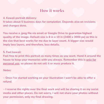 Kawaii Portrait Commissions