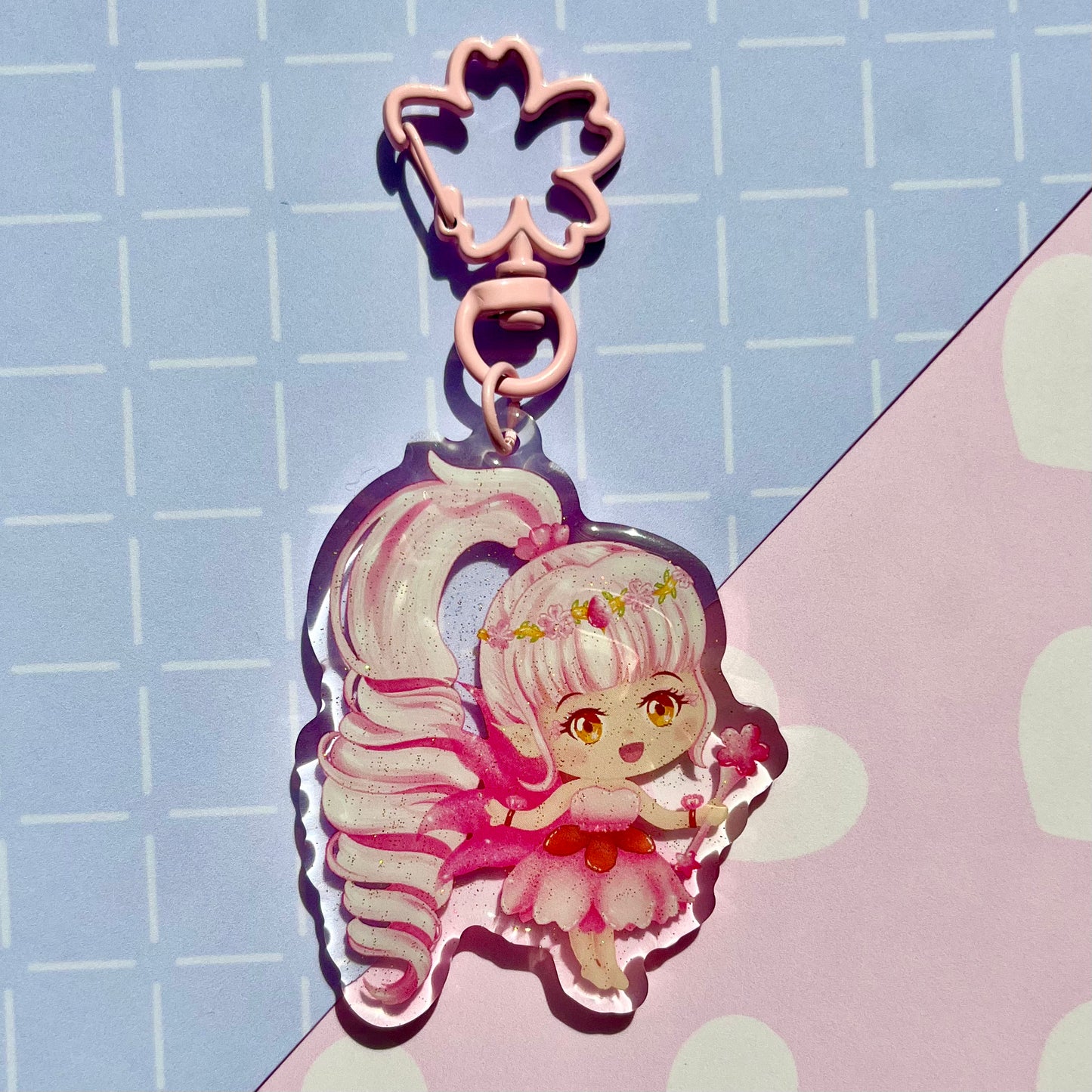 Aillya The Sakura Fairy Acrylic Keychain