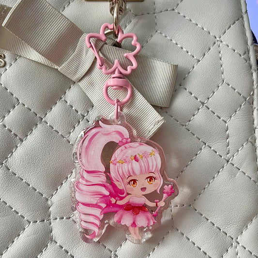 Aillya The Sakura Fairy Acrylic Keychain