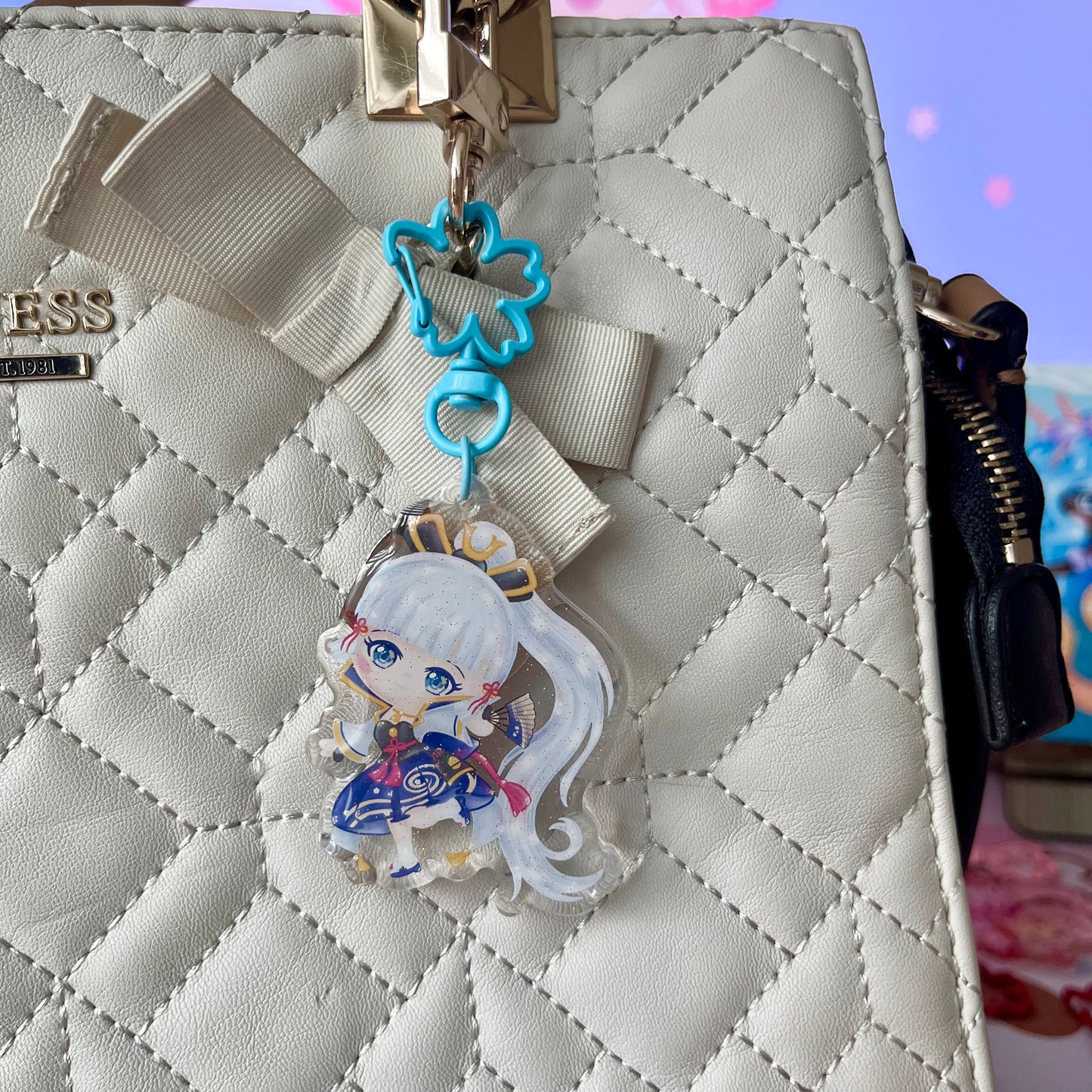 Ayaka Kawaii Acrylic Keychain