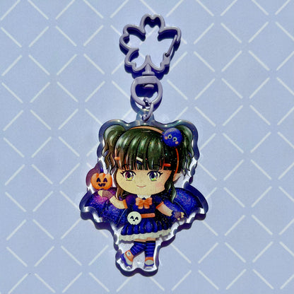 Evalyn The Halloween Fairy Acrylic Keychain