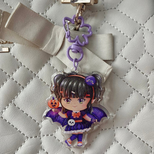 Evalyn The Halloween Fairy Acrylic Keychain