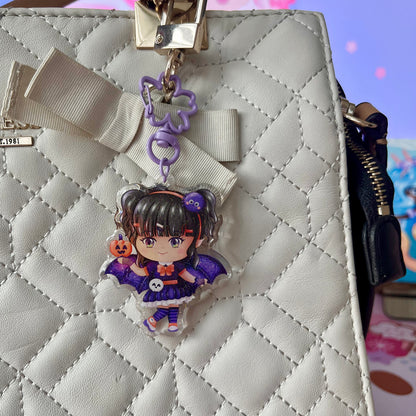 Evalyn The Halloween Fairy Acrylic Keychain