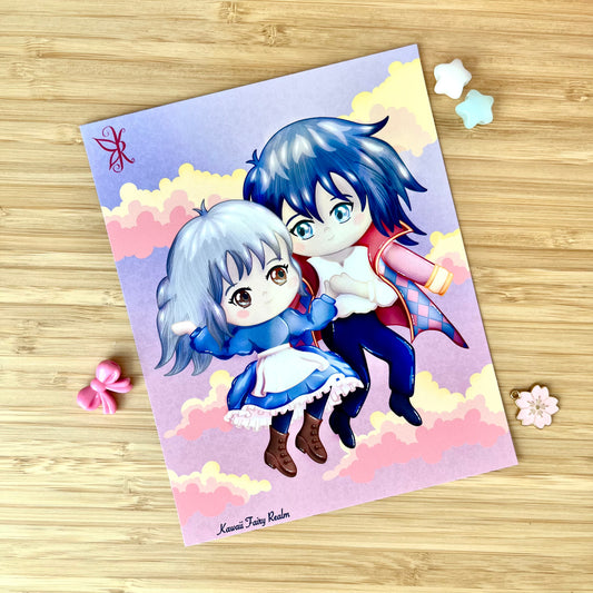 Howl & Sophie Art Print