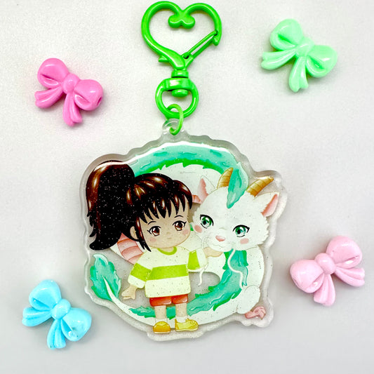 Chihiro & Haku Acrylic Keychain