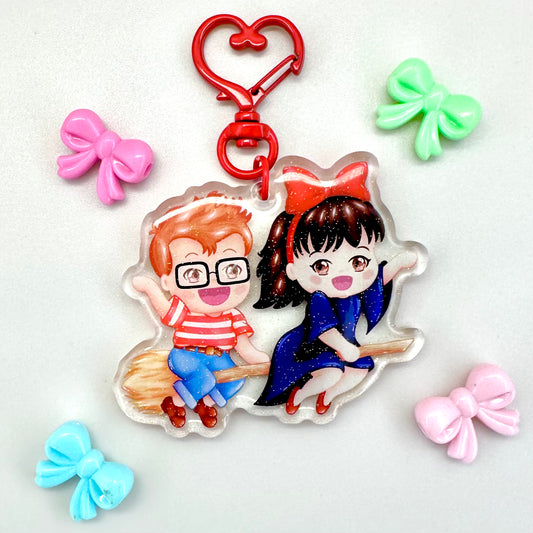 Kiki & Tombo Acrylic Keychain