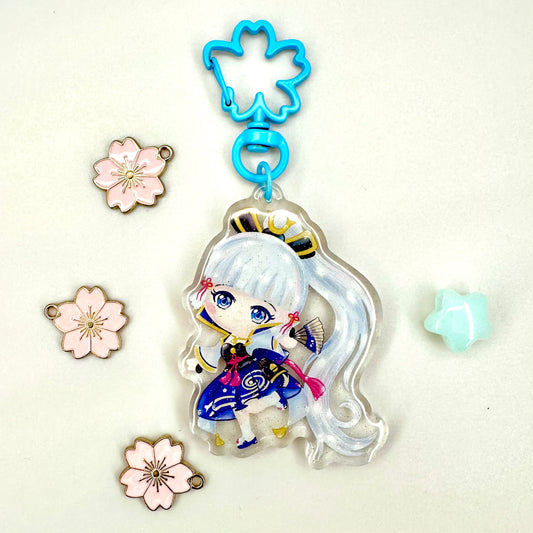 Ayaka Kawaii Acrylic Keychain