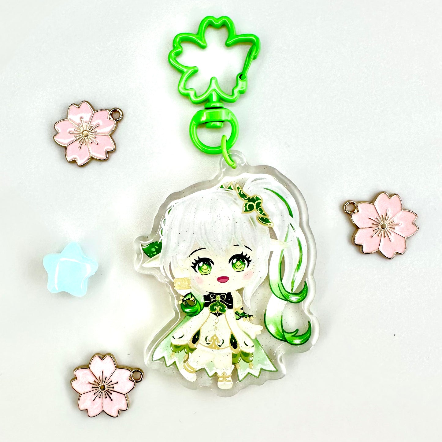Nahida Kawaii Acrylic Keychain