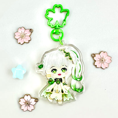 Nahida Kawaii Acrylic Keychain