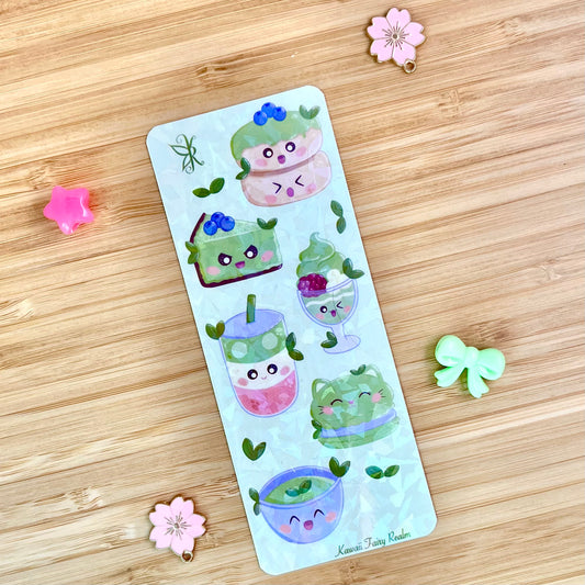 Matcha Treats Holo Bookmark