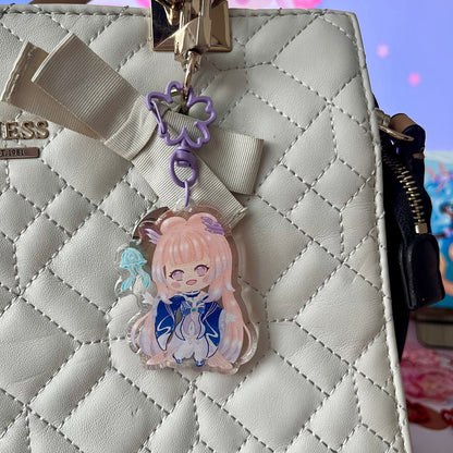 Kokomi Kawaii Acrylic Keychain