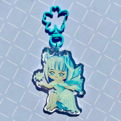 Myndrill The Winter Fairy Acrylic Keychain