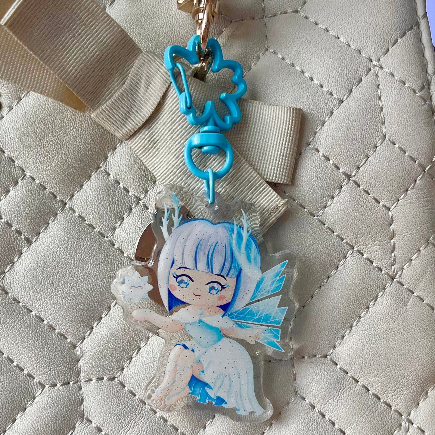 Myndrill The Winter Fairy Acrylic Keychain