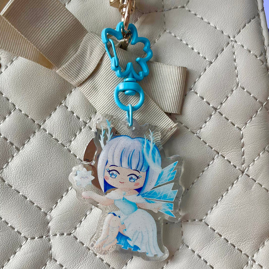 Myndrill The Winter Fairy Acrylic Keychain