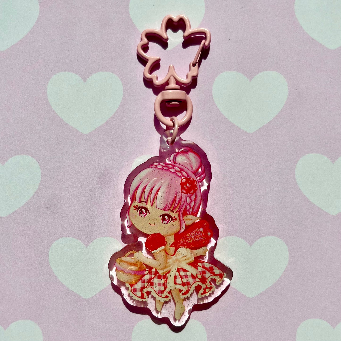 Philanny The Love Fairy Acrylic Keychain