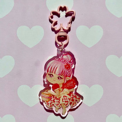 Philanny The Love Fairy Acrylic Keychain