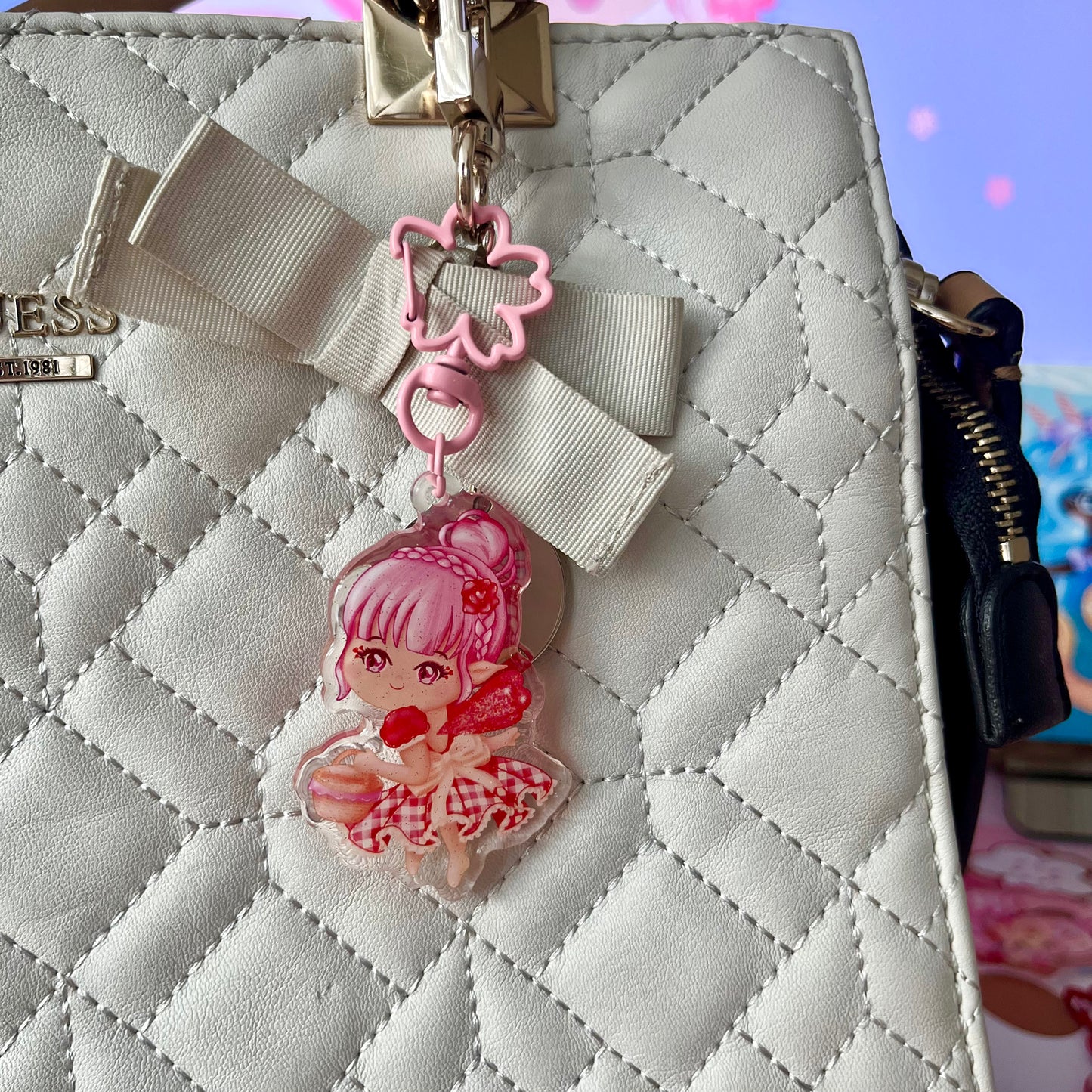Philanny The Love Fairy Acrylic Keychain