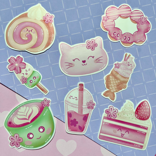 Sakura Sweet Treats Sticker Pack