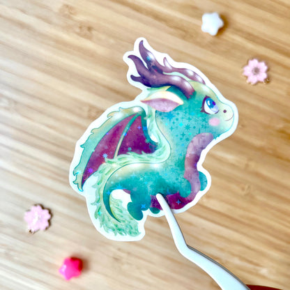 Wood Dragon Holo Sticker