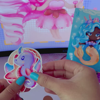 Sea Creatures Sticker Pack
