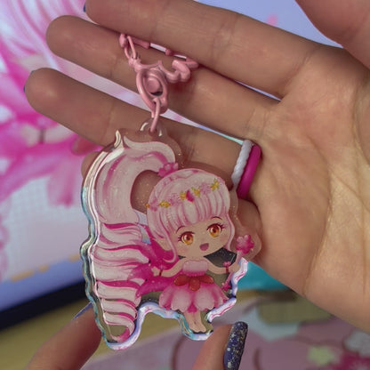 Aillya The Sakura Fairy Acrylic Keychain