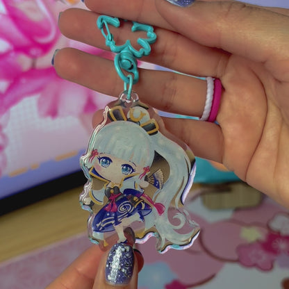 Ayaka Kawaii Acrylic Keychain